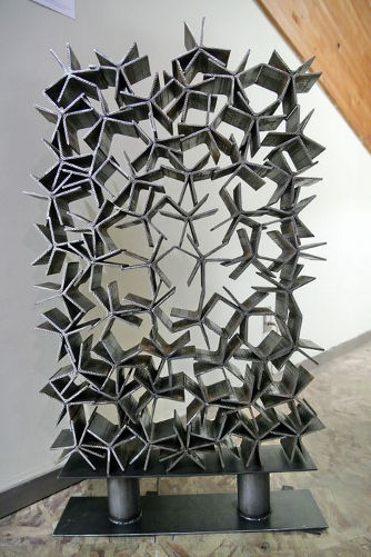 Photo of large snowflake
